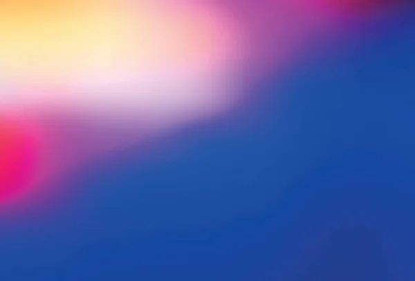 Hellrosa Blauer Vektor Verschwommen Und Farbiges Muster Leuchtend Bunte Illustration — Stockvektor