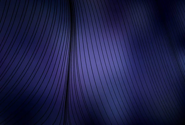 Темно Фиолетовая Векторная Текстура Изогнутыми Линиями Образец Красочными Линиями Формами — стоковый вектор