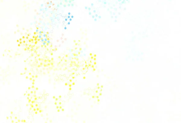 Легкий Многоцветный Векторный Фон Формами Искусственного Интеллекта Красочный Дизайн Простом — стоковый вектор