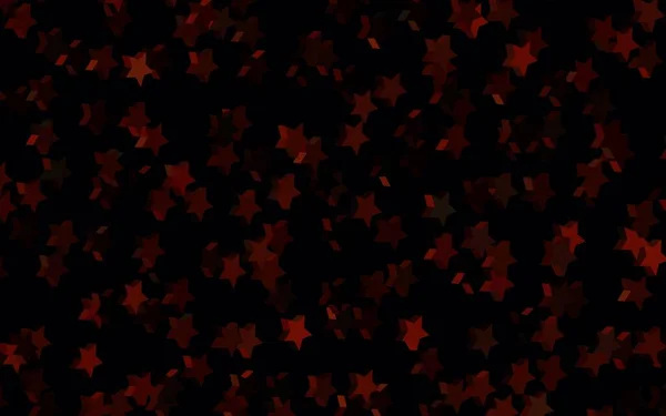 Темно Коричневый Вектор Рождественскими Звездами Сияющая Цветная Иллюстрация Звездами Шаблоны — стоковый вектор