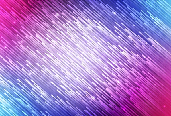 Темно Рожевий Синій Векторний Фон Прямими Лініями Блискуча Кольорова Ілюстрація — стоковий вектор