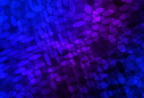 Σκούρο Ροζ Μπλε Διανυσματική Διάταξη Σχήματα Κύκλου Σύγχρονη Αφηρημένη Εικόνα — Διανυσματικό Αρχείο