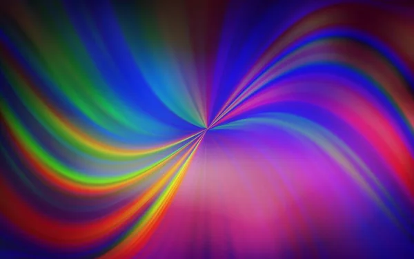 Licht Multicolor Vektor Verschwommen Glanz Abstrakten Hintergrund Neue Farbige Illustration — Stockvektor