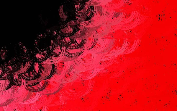 Темно Красный Векторный Рисунок Линиями Творческая Иллюстрация Полутоновом Стиле Градиентом — стоковый вектор