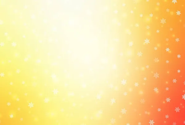 Светло Красный Желтый Вектор Праздничном Стиле Современные Абстрактные Формы Рождественского — стоковый вектор
