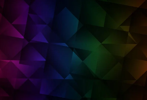 Темный Многоцветный Вектор Образец Многоугольной Формы Совершенно Новый Стиль Вашего — стоковый вектор