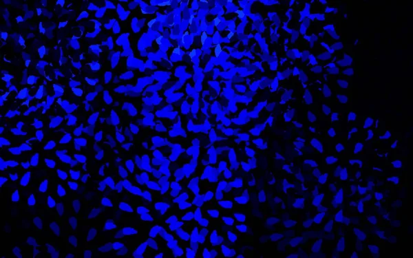 Темно Синий Вектор Обратного Хода Мемфисами Современная Абстрактная Иллюстрация Красочными — стоковый вектор