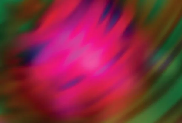 Dunkelrosa Grüner Vektor Glänzend Abstrakt Hintergrund Eine Elegante Helle Illustration — Stockvektor