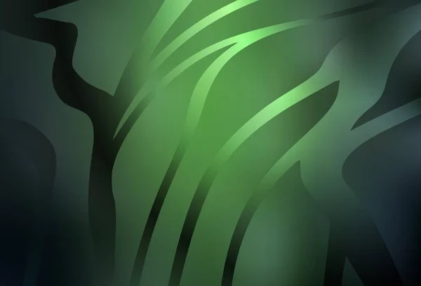 Vetor Verde Escuro Abstrato Fundo Embaçado Glitter Ilustração Abstrata Com — Vetor de Stock