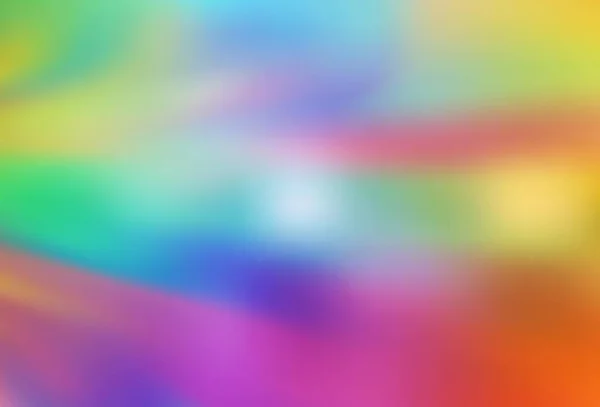 Licht Multicolor Vector Wazig Achtergrond Kleurrijke Abstracte Illustratie Met Verloop — Stockvector