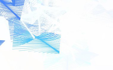 Soyut biçimlerde hafif BLUE vektör dokusu. Renkli rastgele şekillerle modern soyut illüstrasyon. Kartvizitiniz için modern tasarım.