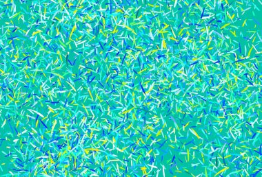 Açık mavi, düz çizgileri olan yeşil vektör arkaplan. Bulanık dekoratif tasarım basit bir şekilde çizgilerle. Güzel geçmişiniz için şablon.