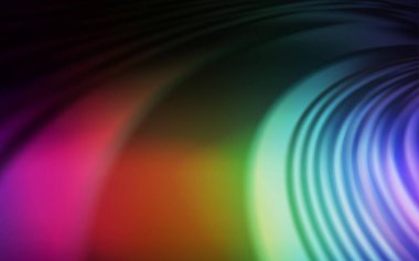 Eğri çizgileri olan koyu renkli vektör dokusu. Wry çizgileri ile soyut resimleme. 