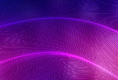 Çizgileri olan koyu mor vektör arkaplan. Alnında çizgiler olan soyut bir çizim. Marka kitabı için şık bir desen.