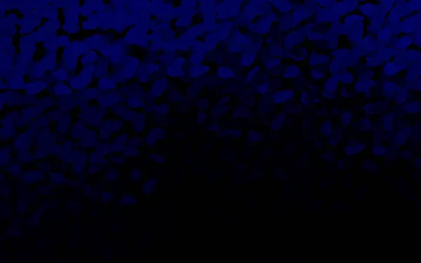 Modelo Vetor Blue Escuro Com Formas Caóticas Ilustração Colorida Simples — Vetor de Stock
