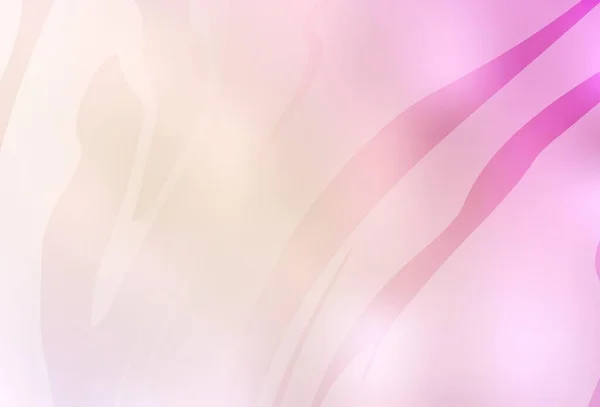 Светло Розовый Желтый Вектор Совершенно Новая Цветная Иллюстрация Размытом Стиле — стоковый вектор