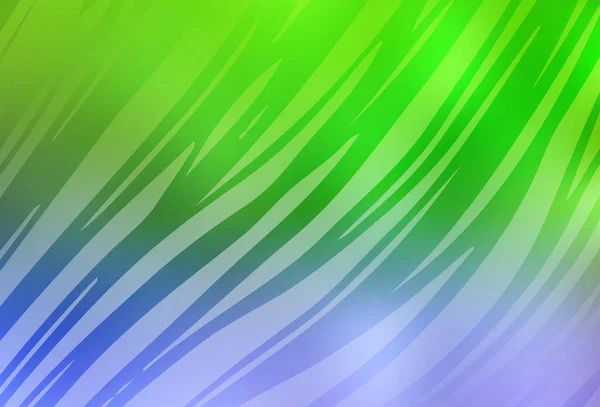 Lichtroze Groene Vector Wazig Achtergrond Een Geheel Nieuwe Gekleurde Illustratie — Stockvector
