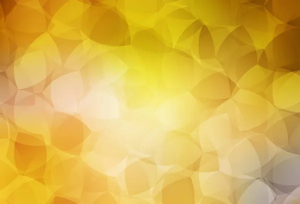Vetor Amarelo Escuro Baixa Textura Poli Ilustração Geométrica Estilo Origami — Vetor de Stock