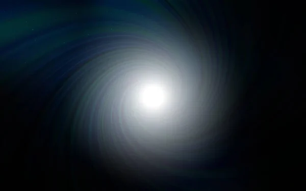 Dark Blue Vector Pattern Night Sky Stars Space Stars Blurred — Stock Vector