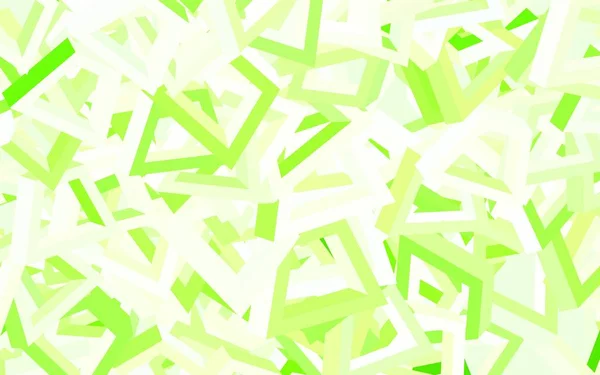 Світло Зелений Векторний Шаблон Хаотичними Формами Декоративний Дизайн Абстрактному Стилі — стоковий вектор