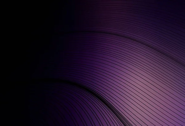 Fundo Vetor Roxo Escuro Com Linhas Iradas Ilustração Abstrata Colorida —  Vetores de Stock