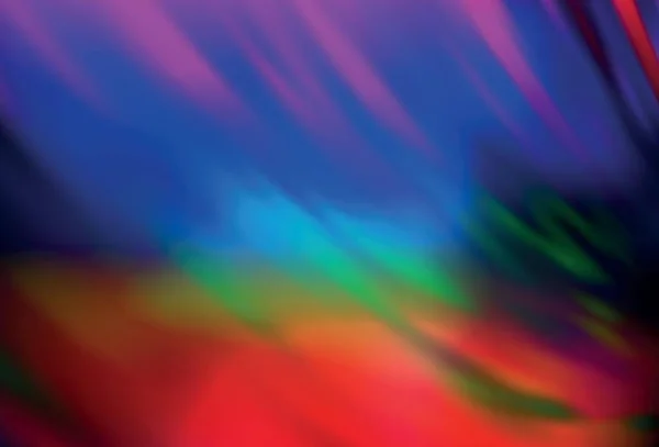 Vettore Multicolore Scuro Offuscata Brillantezza Sfondo Astratto Nuova Illustrazione Colori — Vettoriale Stock