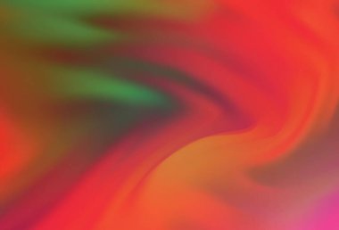 Açık Kırmızı, Sarı vektör soyut düzeni. Görüntü stili ve gradyanı olan yeni renkli çizimler. İşiniz için yeni tasarım.