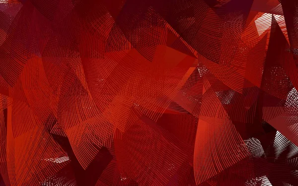 Modèle Vectoriel Rouge Foncé Avec Des Formes Chaotiques Illustration Colorée — Image vectorielle