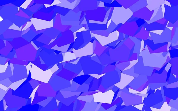 六角形のライトブルーベクトルテンプレート 背景にカラフルな六角形 あなたのビジネス広告のデザイン — ストックベクタ
