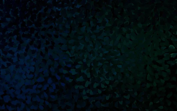 Dark Blue Green Vector Background Abstract Shapes Illustration Colorful Gradient — 图库矢量图片