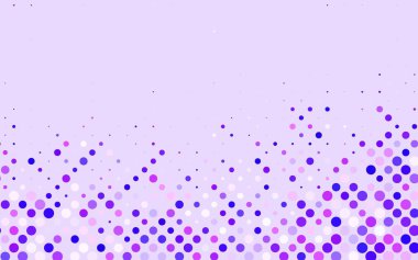 Açık Mor, Pembe vektör çizimi ve parlak renkli soyut çemberler. Renkli su damlaları olan modern soyut çizimler. Web siteniz için basit tasarım.