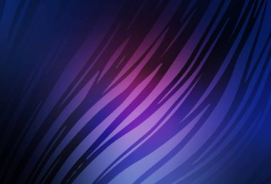 Koyu pembe, mavi vektör modern zarif düzen. Parlak renkli bir illüstrasyon. Çalışmalarınız için akıllı tasarım.