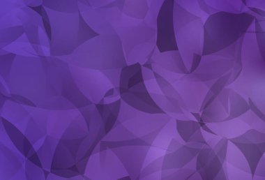 Açık Mor vektör soyut çokgen arkaplan. Zarif üçgenleri olan soyut çizimler. İş tasarımınız için yepyeni bir tarz.