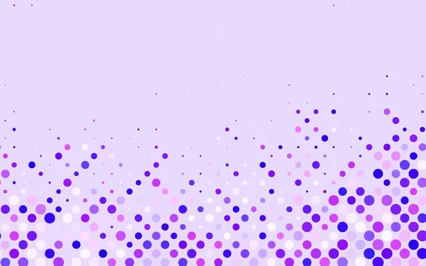 Light Purple Pink Vektor Illustration Mit Einer Reihe Leuchtender Farbenfroher — Stockvektor