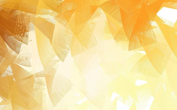 Светло Оранжевый Вектор Случайными Формами Декоративный Дизайн Абстрактном Стиле Случайными — стоковый вектор