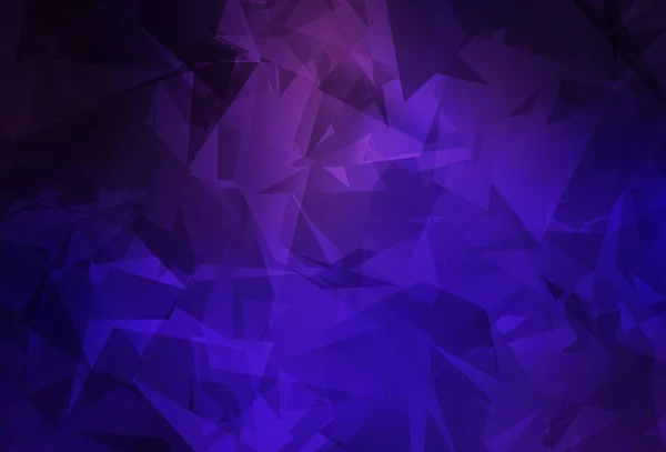 Texture Vectorielle Violet Foncé Rose Avec Des Formes Abstraites Poly — Image vectorielle