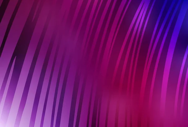 Violet Foncé Fond Vectoriel Rose Avec Des Lignes Irisées Illustration — Image vectorielle
