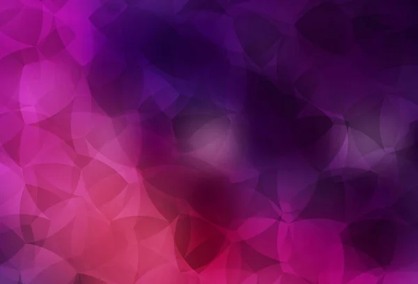 Dark Pink Vector Low Poly Texture Glitter Abstract Illustration Elegant — Stock vektor