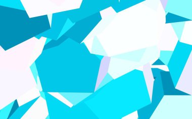 Altıgenli Light Çokrenkli vektör arkaplanı. Renkli altıgenli bir resim seti. İş ilanınız için tasarım.