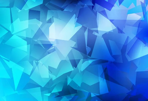 Светло Голубой Вектор Абстрактного Многоугольного Фона Блестящие Абстрактные Иллюстрации Элегантными — стоковый вектор