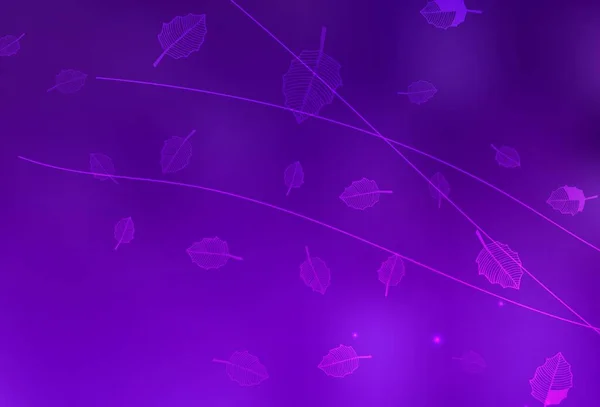 濃い紫 枝を持つピンクのベクトル抽象的な背景 花と現代抽象的なイラスト ブランドブックの新しいテンプレート — ストックベクタ