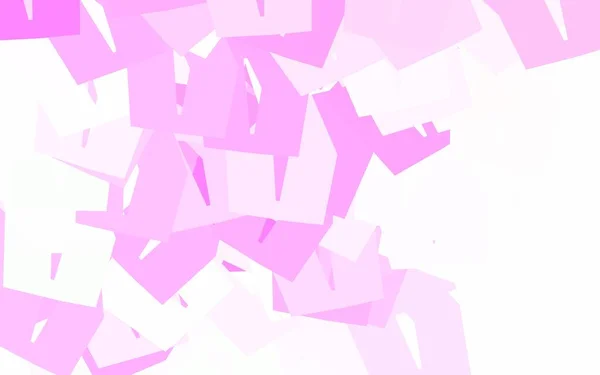 カラフルな六角形とライトピンクのベクトルパターン 六角形で抽象的なスタイルでデザインします あなたのビジネス広告のデザイン — ストックベクタ