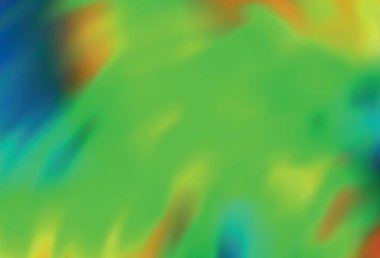 Açık yeşil, sarı vektör soyut parlak şablon. Soyut ve gradyan renkte renkli çizimler. Web siteniz için bulanık tasarım.