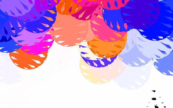 Світло Фіолетовий Векторний Візерунок Випадковими Формами Проста Барвиста Ілюстрація Абстрактними — стоковий вектор