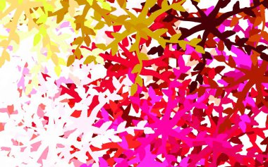 Memphis şekilli Light Multicolor vektör arkaplanı. Soyut tarzda rengarenk gradyan şekilleri olan bir resim. Kartvizitiniz için modern tasarım.