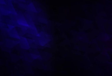 Eşkenar dörtgenli koyu mavi vektör arkaplanı. Soyut stil ve dikdörtgenlerle dekoratif tasarım. Şablon bir arkaplan olarak kullanılabilir.