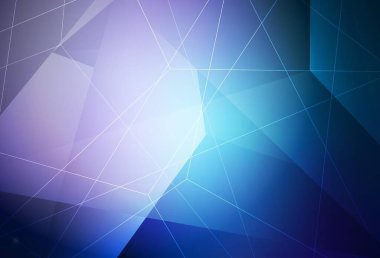 Koyu pembe, mavi vektör düzeni çizgiler, üçgenler. Üçgen şekilli ışıltılı soyut çizimler. Duvar kağıtları için zarif tasarım.