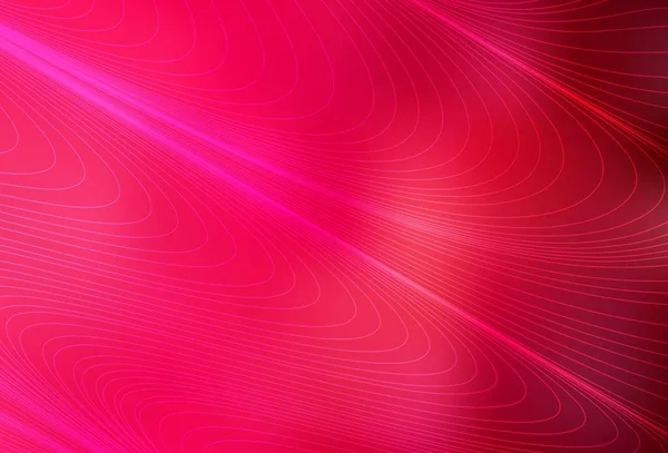 Fondo Vectorial Rojo Claro Con Rayas Diseño Decorativo Borroso Estilo — Vector de stock