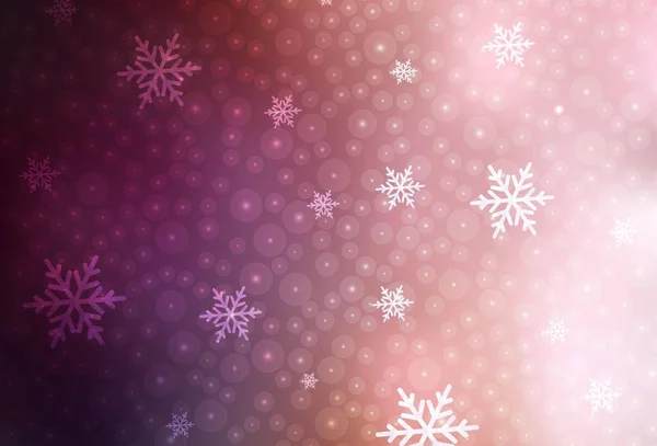 Light Pink Διανυσματική Υφή Στυλ Γενεθλίων Σχεδιασμός Στυλ Χριστούγεννα Μπάλες — Διανυσματικό Αρχείο