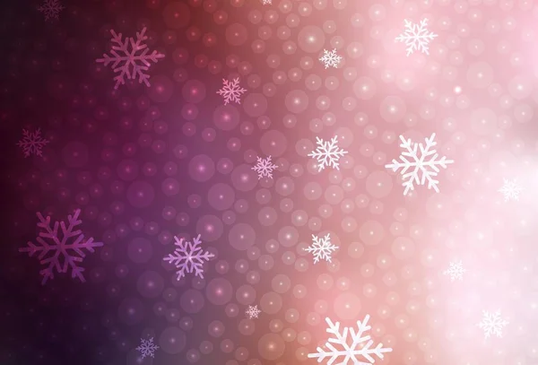 Textura Vectorial Rosa Claro Estilo Cumpleaños Diseño Estilo Navideño Con — Vector de stock